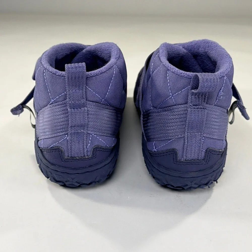Chaco Ramble Puff Boots Womens 9 Purple Quilted Fleece Lined Outdoor Cozy Shoes